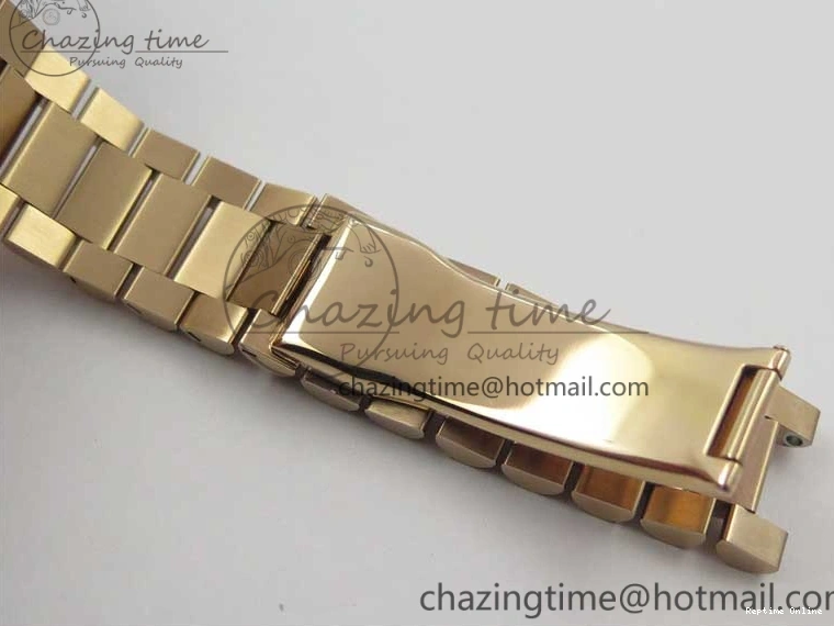 0111 Sophisticated Day-Date 36 RG 128239 Bp Maker Best Edition Silver Dial on RG President Bracelet 3132